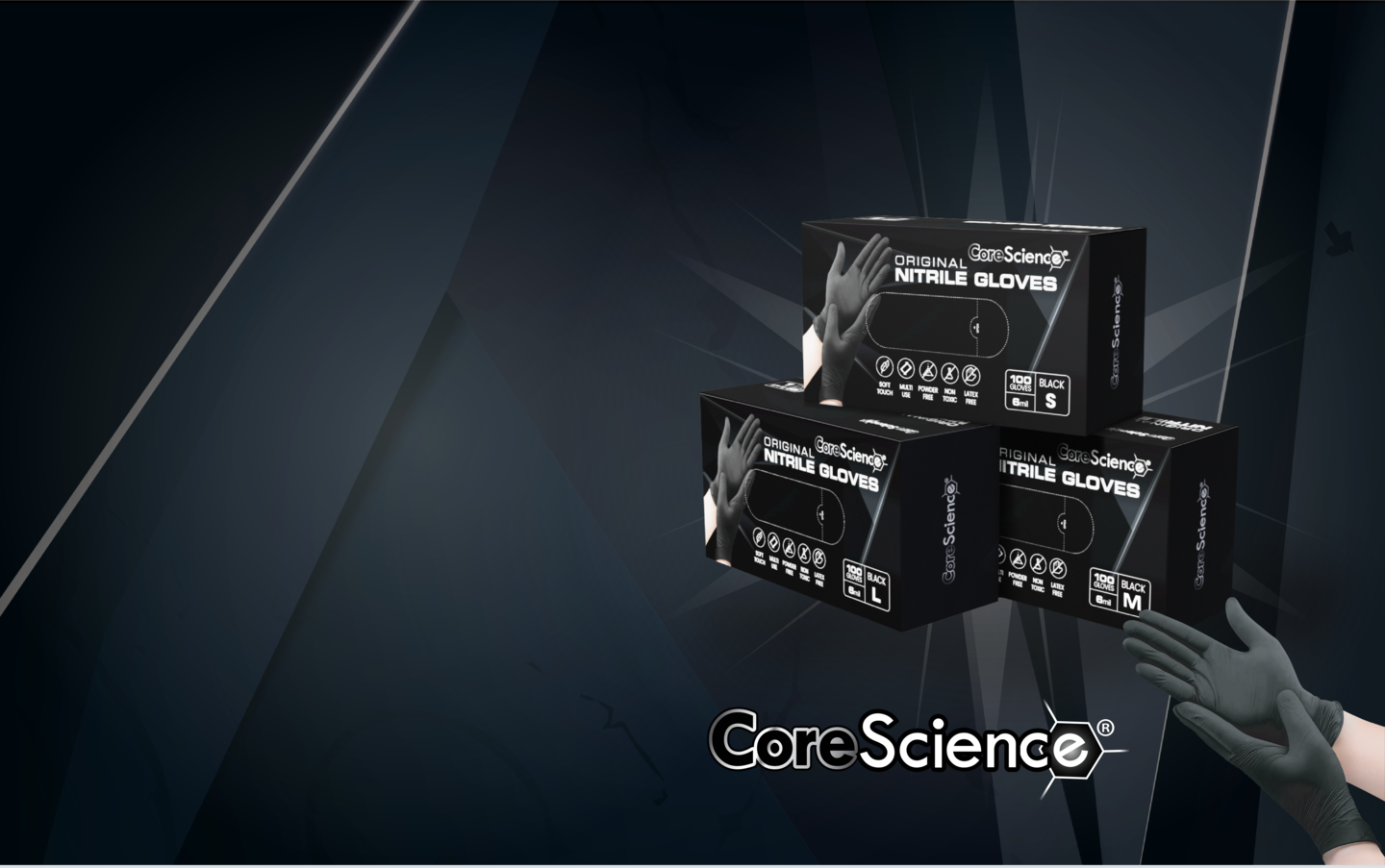 CoreScience Nitrile Gloves