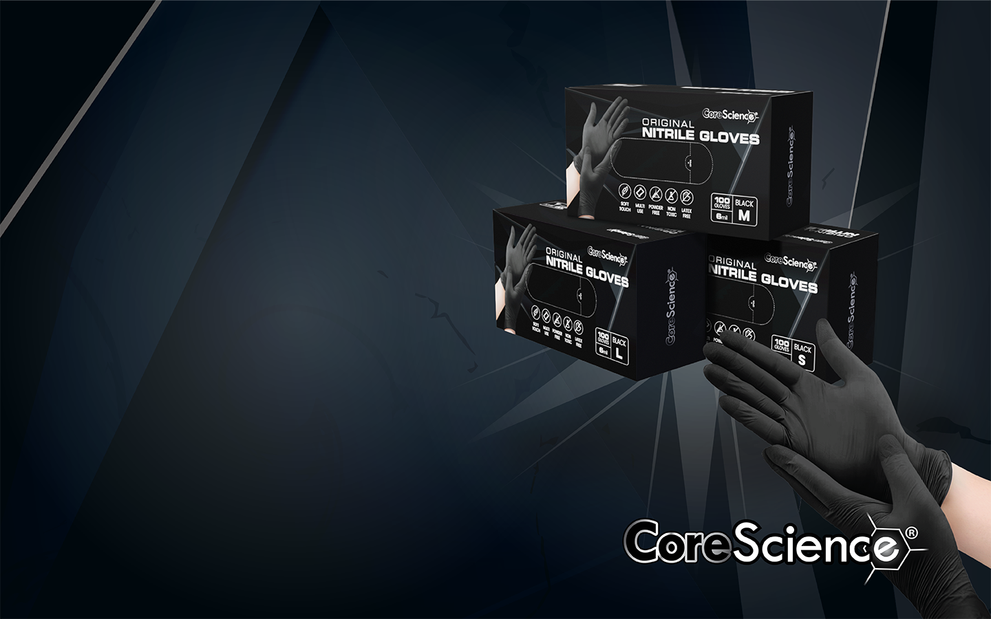 CoreScience Nitrile Gloves